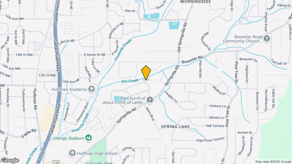 1360 Orlando Cir NE Map and Location Details