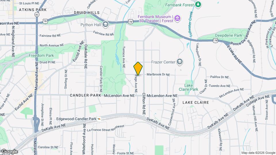 471 Page Ave NE Map and Location Details