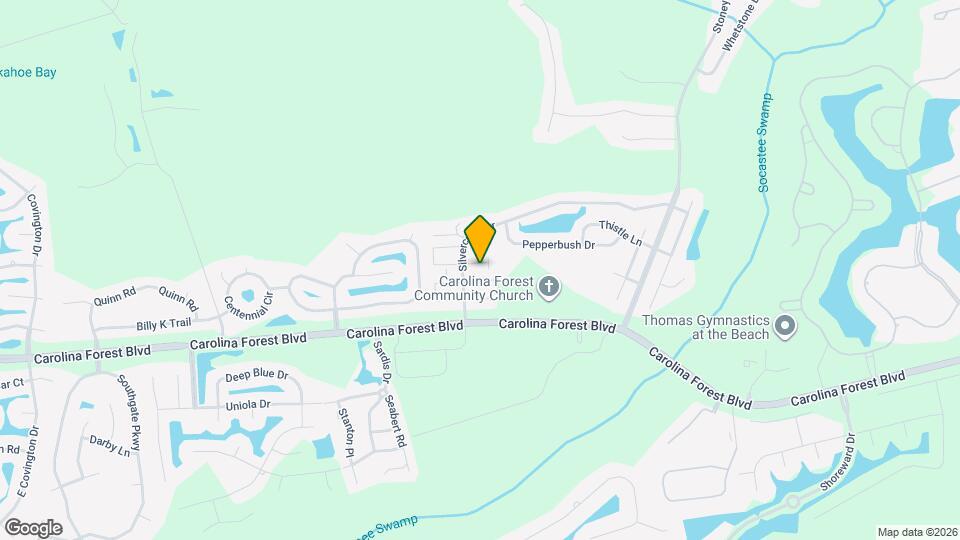 2029 Silvercrest Dr Mapa y Detalles de la Ubicación