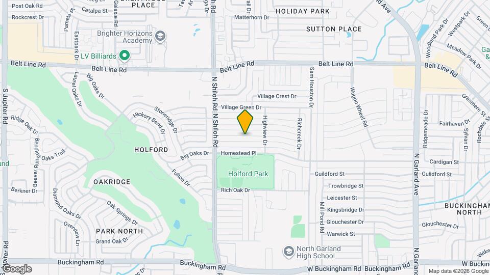 2309 Richwood Dr Map and Location Details