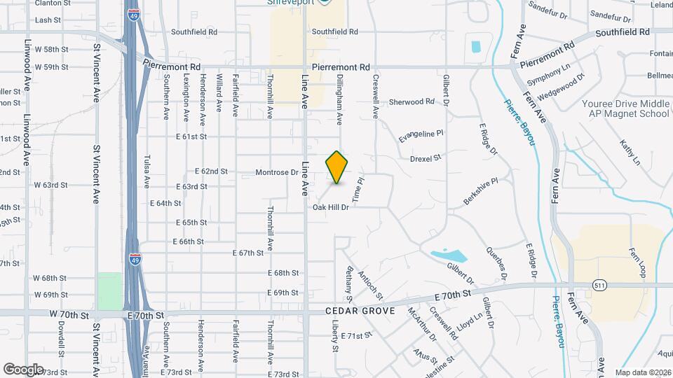 6231 Dillingham Ave Map and Location Details