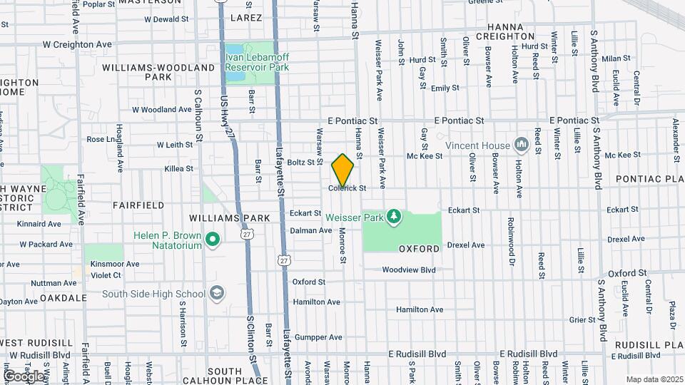 3005 Monroe St Map and Location Details