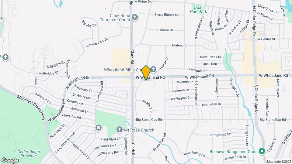 1412 N Crosspointe St Mapa y Detalles de la Ubicación