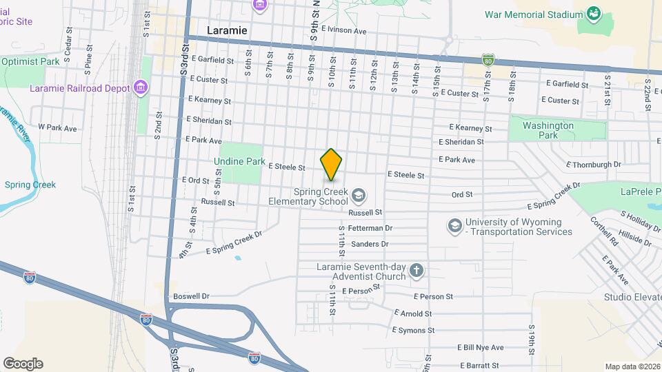 1009 Ord St Mapa y Detalles de la Ubicación