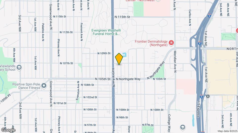 10551 Midvale Ave Mapa y Detalles de la Ubicación