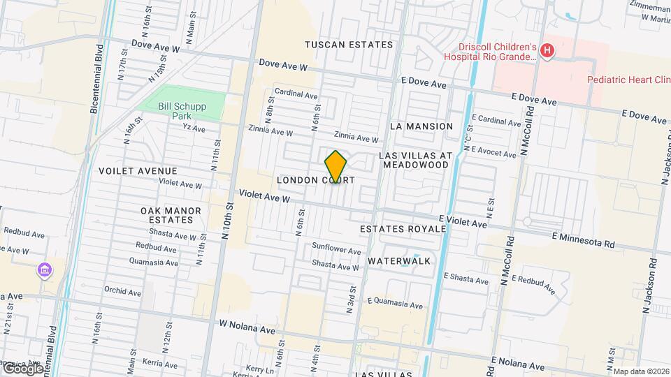 4904 N 4th St Mapa y Detalles de la Ubicación