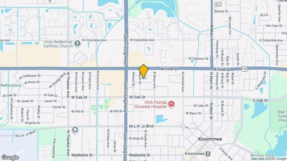 909 W Orange St Map and Location Details