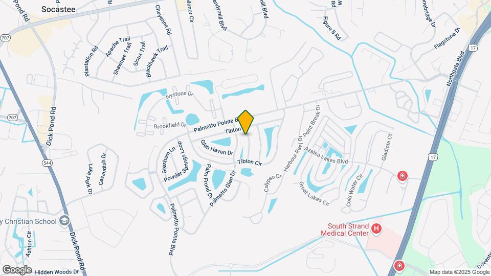 304 Sherrybrook Dr Map and Location Details