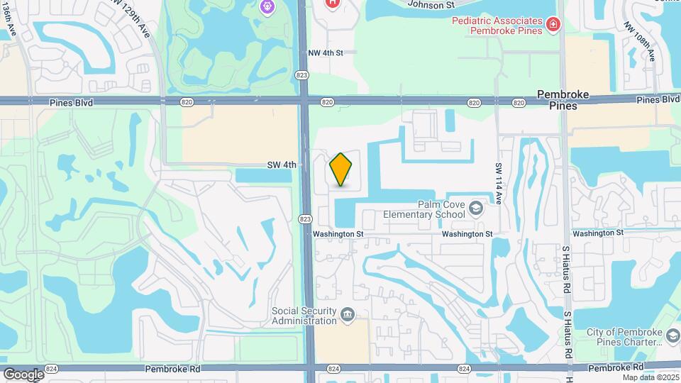 12133 SW 5th Ct Map and Location Details