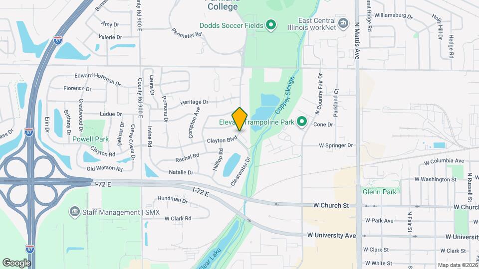 2555 Clayton Blvd Map and Location Details