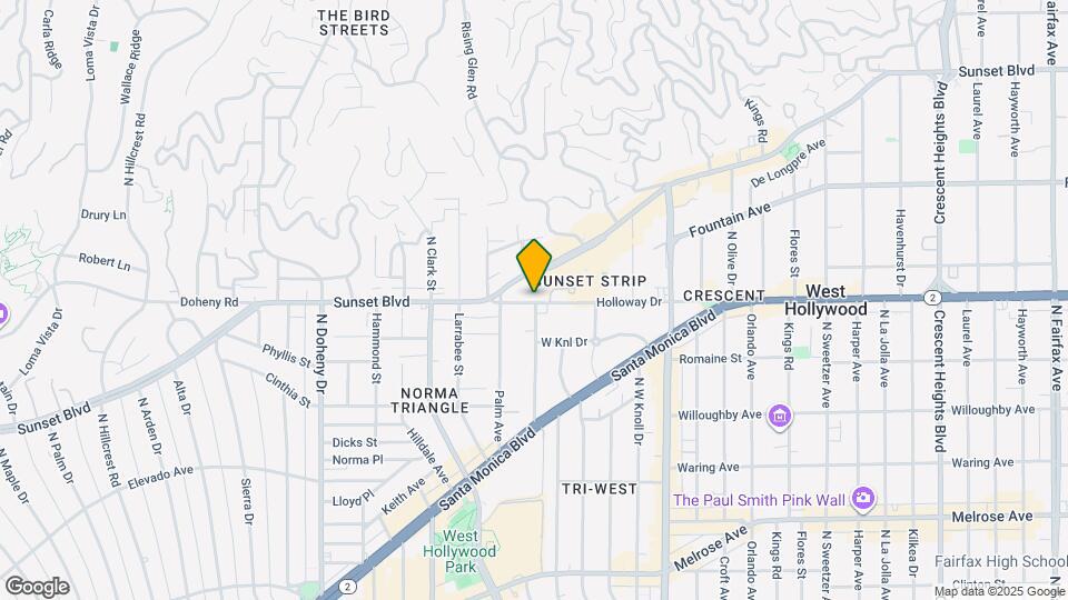 8733 Holloway Dr, Unit 8733 Map and Location Details