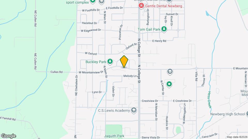 501 Mountainview Ct Map and Location Details