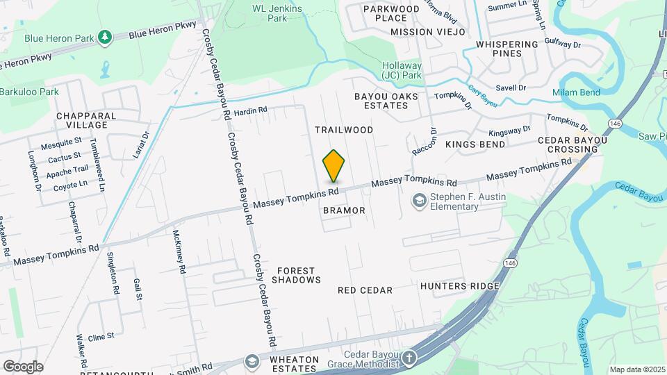 3803 Cary Creek Dr Map and Location Details