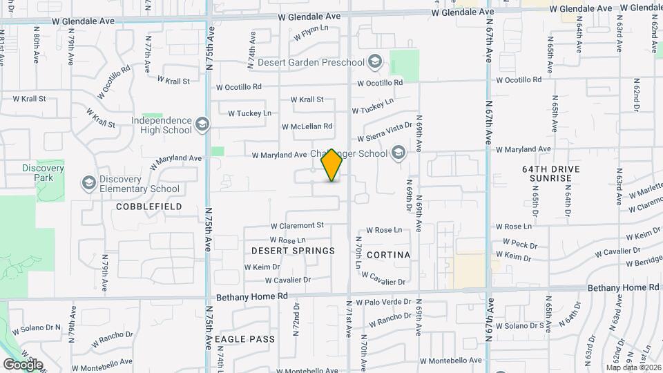 7169 W Citrus Way Map and Location Details