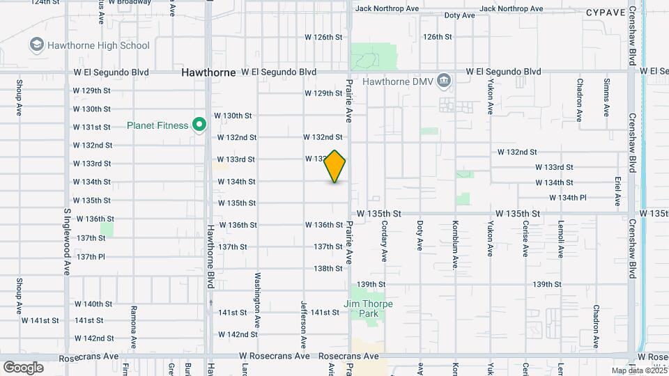 4040 W 134th St Mapa y Detalles de la Ubicación