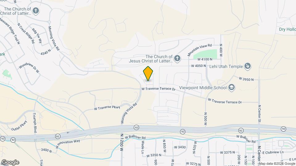 980 W Vista Ridge Dr Map and Location Details