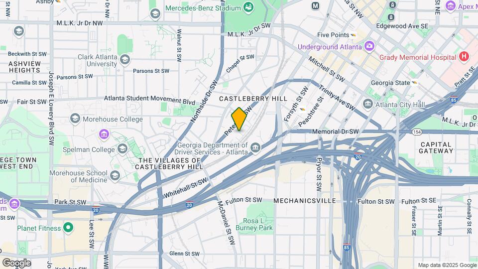 267 Castleberry Station Dr SW Mapa y Detalles de la Ubicación