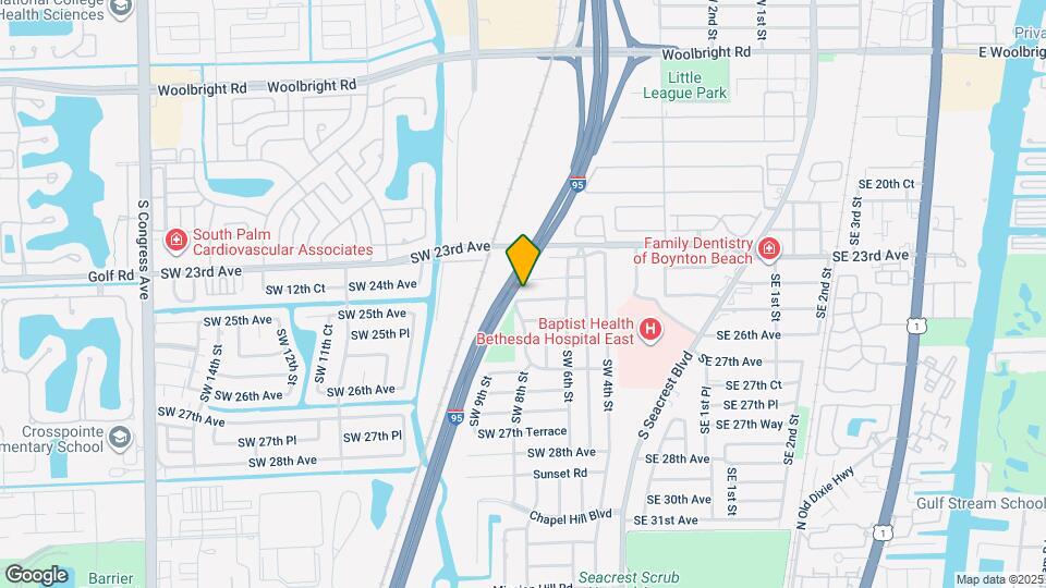 727 SW 25th Ave Map and Location Details
