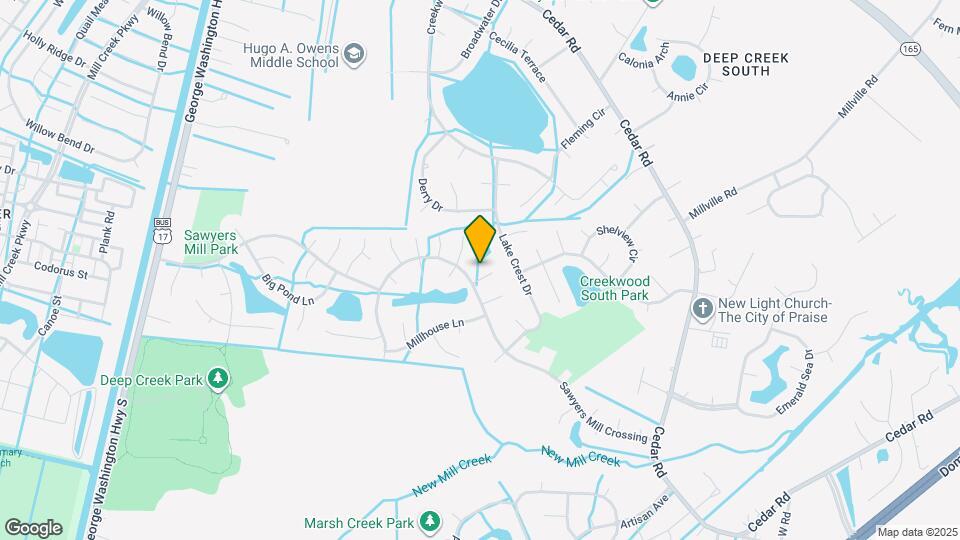 2808 Scaleboard Cir Map and Location Details