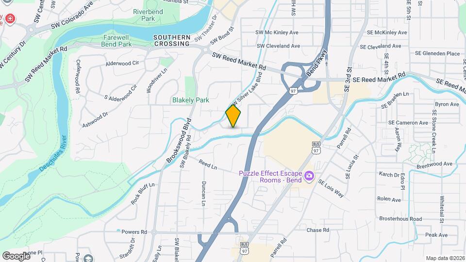 399 SW Garfield Ave Map and Location Details