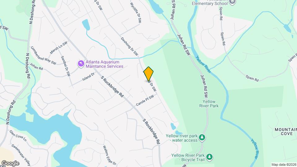 3253 Deshong Dr SW Map and Location Details