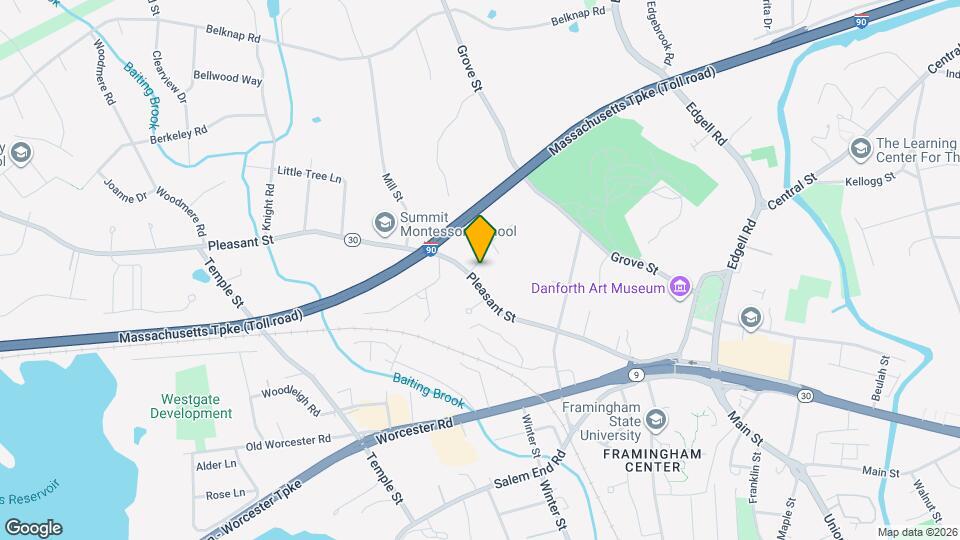 187 Pleasant St Map and Location Details