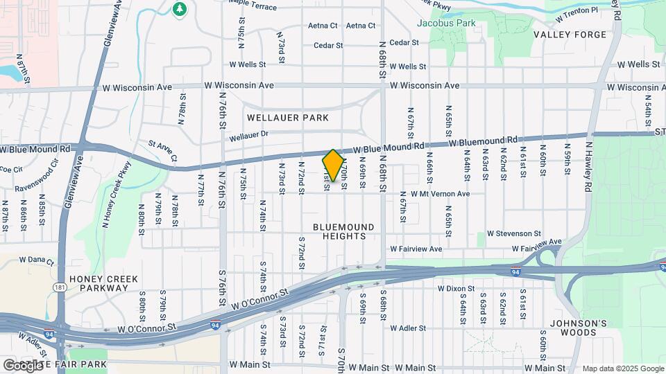 306 N 71st St Map and Location Details