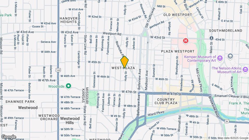 4524 Holly St Map and Location Details