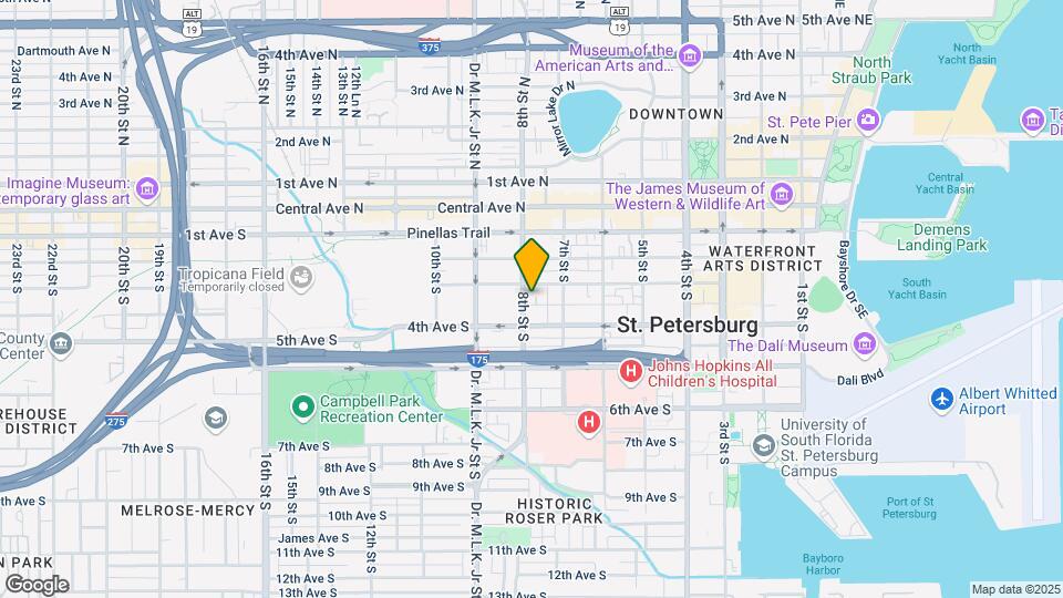 316 8th St S Map and Location Details