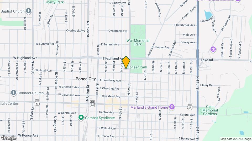 413 E Hazel Ave Mapa y Detalles de la Ubicación