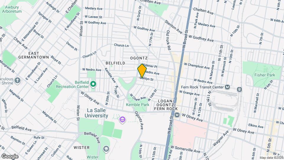 1704 Conlyn St Map and Location Details