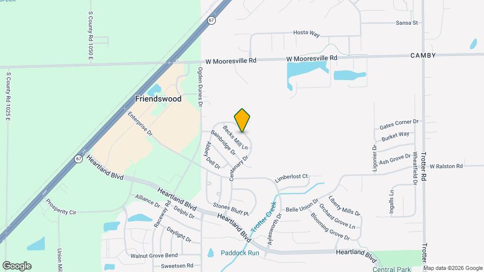 8324 Centenary Dr Map and Location Details