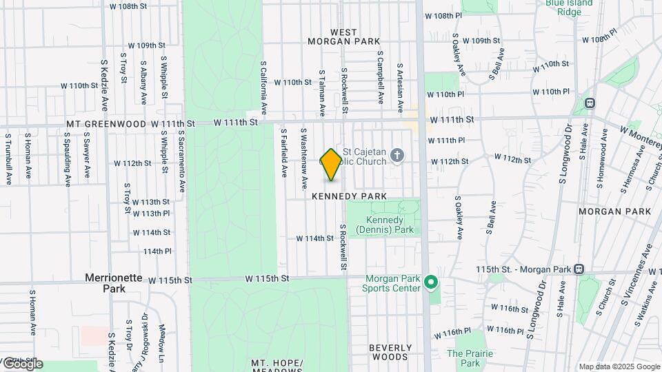 11239 S Talman Ave Map and Location Details