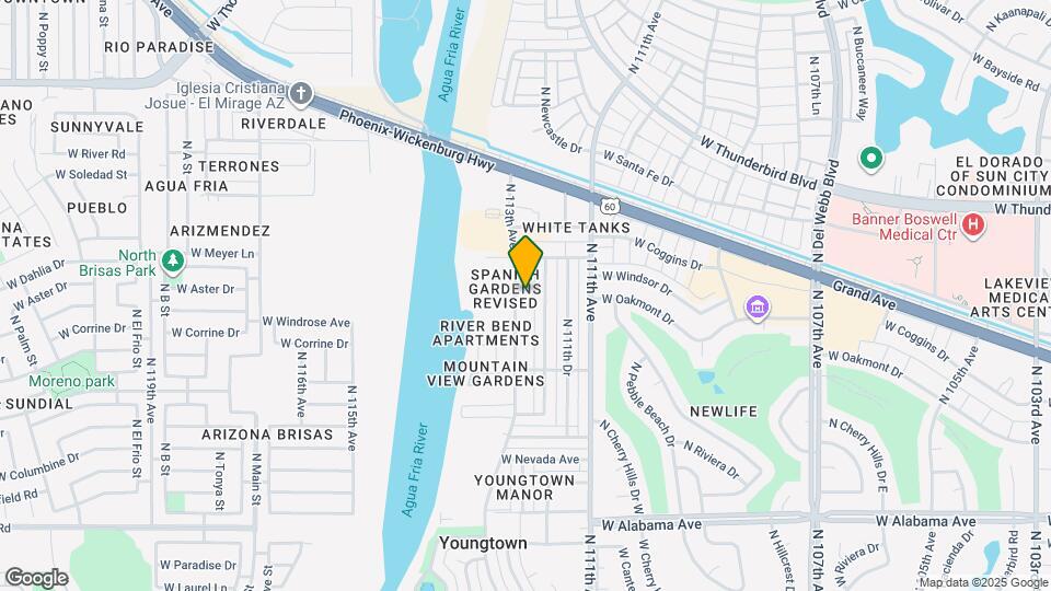 12847 N 113th Ave Map and Location Details