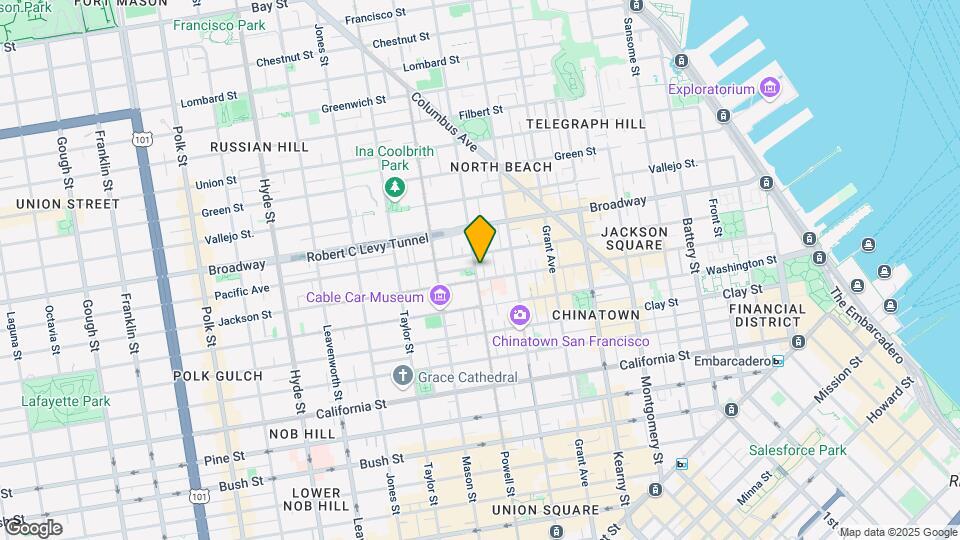 1220-1224 Powell St Mapa y Detalles de la Ubicación