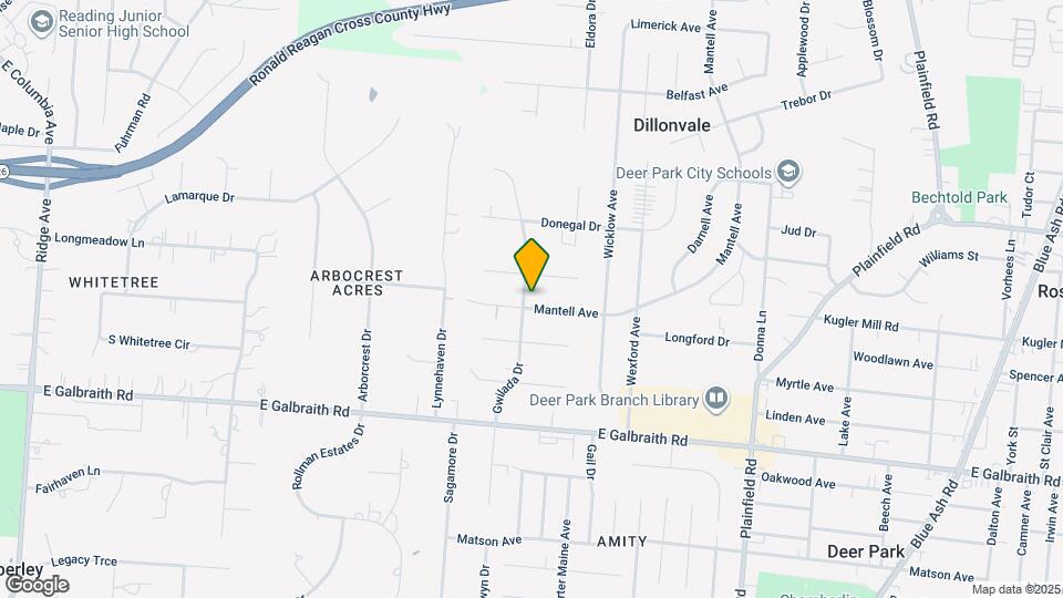 8400 Gwilada Dr Map and Location Details