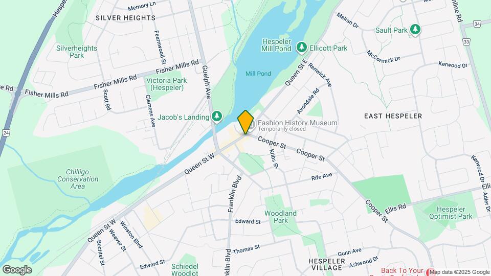 48 Queen St E Map and Location Details