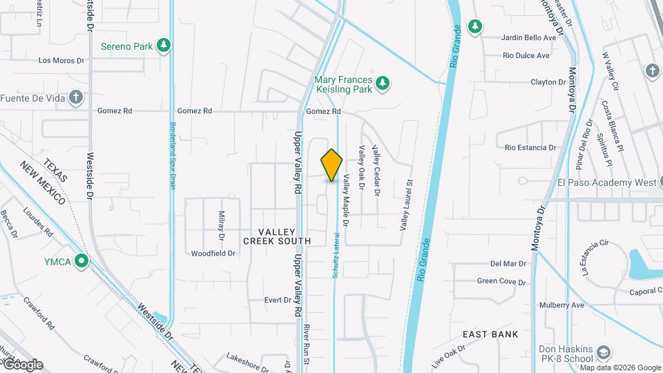 5636 River Run St Map and Location Details