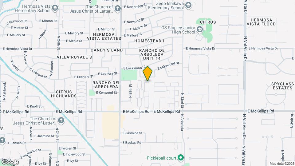 2156 N 30th St Mapa y Detalles de la Ubicación