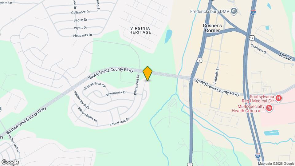 9613 Laurel Oak Dr Map and Location Details