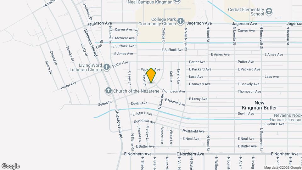 1585 College Dr Map and Location Details