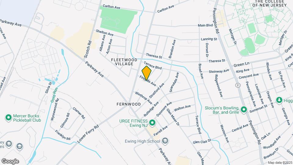 1075 Fireside Ave Mapa y Detalles de la Ubicación