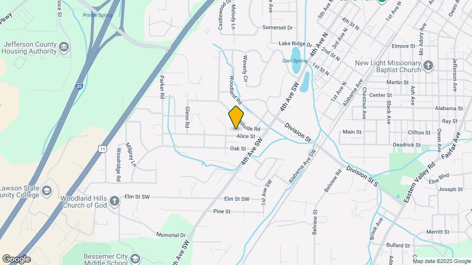 429 Alice St Map and Location Details