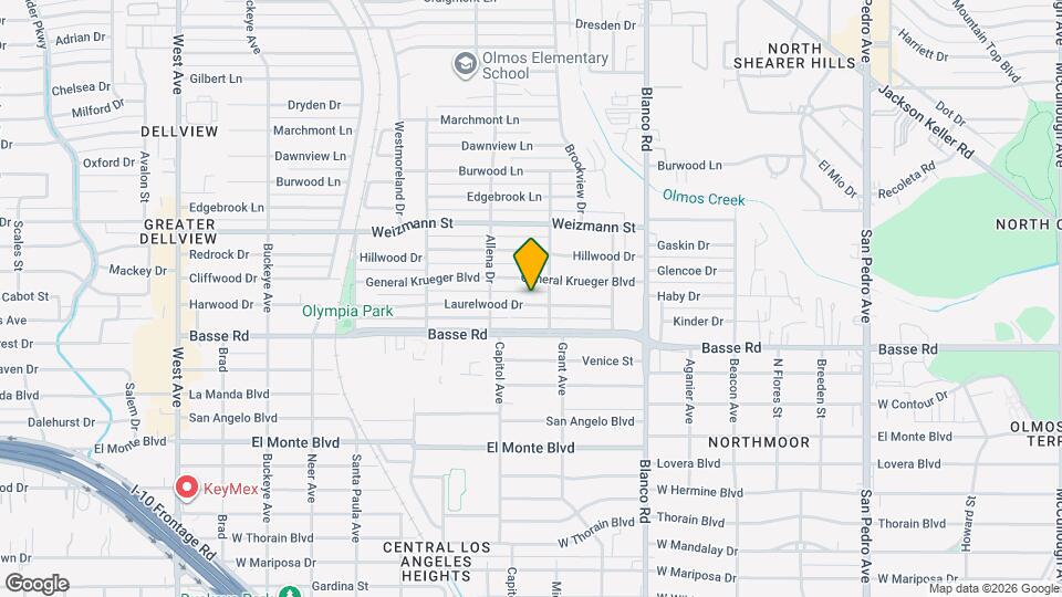 215 Laurelwood Dr Map and Location Details