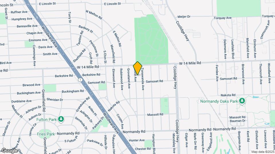4614 Olivia Ave Map and Location Details