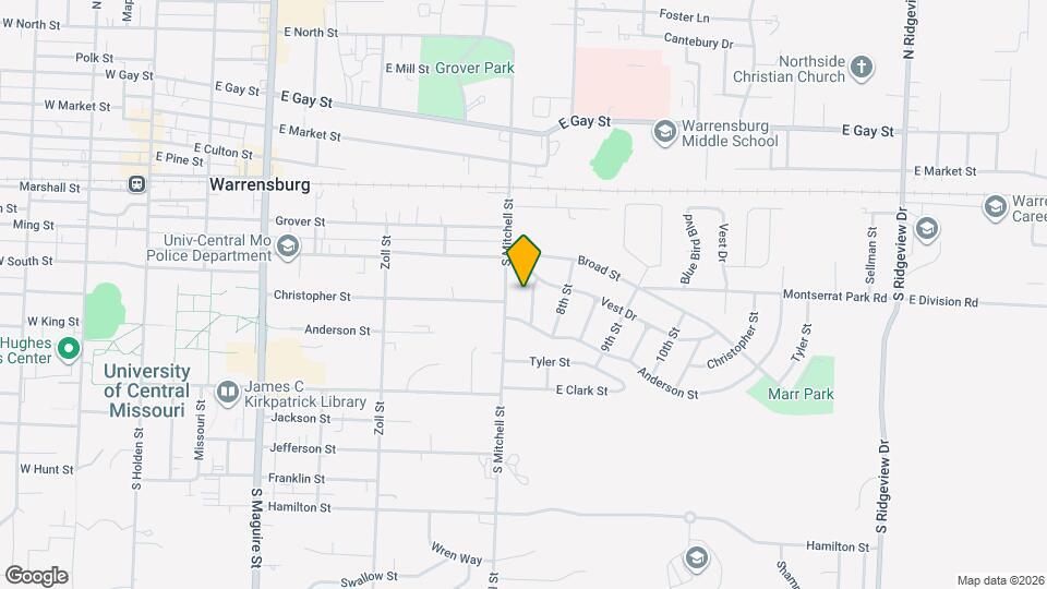 406 7th St Terrace Map and Location Details