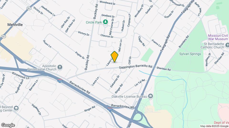 448 Terryville Dr Mapa y Detalles de la Ubicación