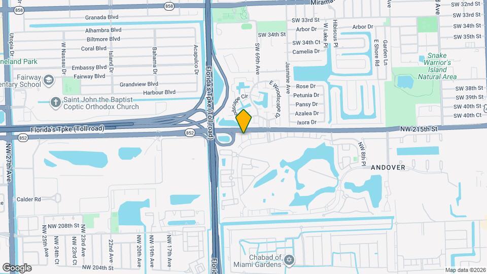 21479 NW 14th Ct Map and Location Details