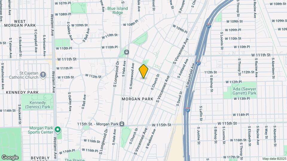 11224 S Hermosa Ave Map and Location Details