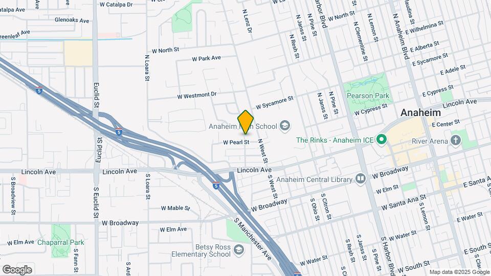 307 N Carleton Ave, Unit 307 Map and Location Details